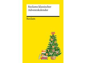 9783150144053 - Reclams klassischer Adventskalender Taschenbuch