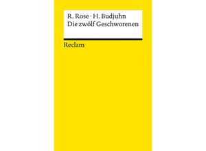 9783150144664 - Die zwölf Geschworenen - Reginald Rose Horst Budjuhn Taschenbuch