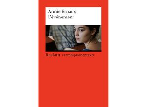 9783150145050 - Lévénement - Annie Ernaux Taschenbuch