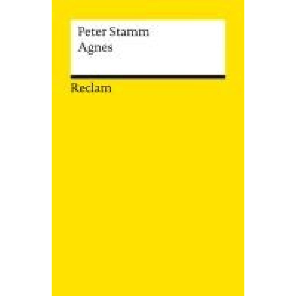 9783150145616 - Stamm Peter Agnes Roman