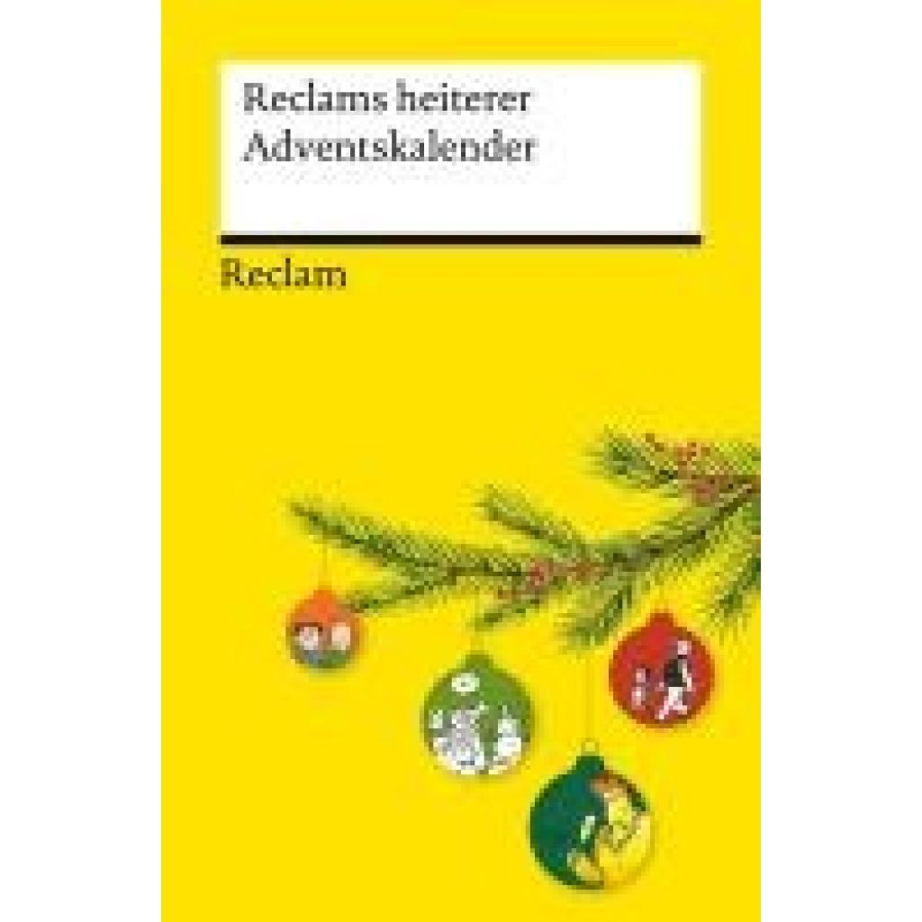 9783150145807 - Reclams heiterer Adventskalender