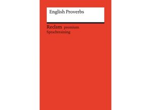 9783150146286 - English Proverbs Taschenbuch