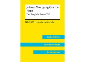 9783150158173 - Johann Wolfgang Goethe Faust Der Tragödie Erster Teil (Lehrerband) Mit Downloadpaket (Unterrichtsmaterialien) - Holger Bäuerle Kartoniert (TB)