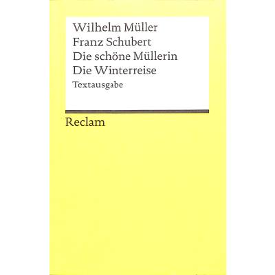 9783150181218 - Die schöne Müllerin + die Winterreise