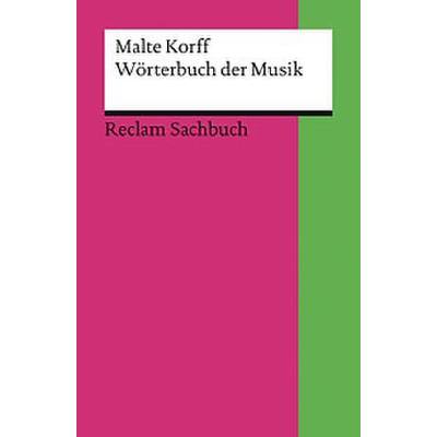 9783150187340 - Wörterbuch der Musik