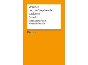 9783150191323 - Gedichte - Walther von der Vogelweide Kartoniert (TB)