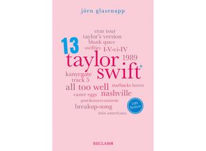 9783150207093 - Taylor Swift 100 Seiten - Jörn Glasenapp Taschenbuch