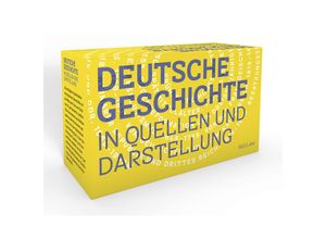 9783150300671 - Deutsche Geschichte in Quellen und Darstellung 11 Bde Kartoniert (TB)