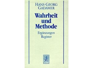 9783161460432 - Gesammelte Werke Bd2 Gesammelte Werke - Hans G Gadamer Kartoniert (TB)