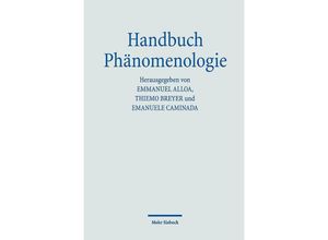 9783161545603 - Handbuch Phänomenologie Kartoniert (TB)