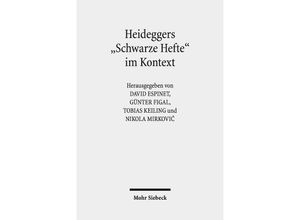 9783161547904 - Heideggers Schwarze Hefte im Kontext Kartoniert (TB)