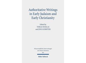 9783161560941 - Authoritative Writings in Early Judaism and Early Christianity Leinen