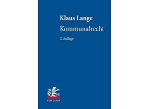 9783161569708 - Kommunalrecht - Klaus Lange Leinen