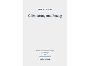 9783161596964 - Offenbarung und Entzug - Patrick Ebert Leinen