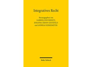 9783161598067 - Integratives Recht Kartoniert (TB)