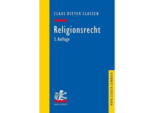 9783161599798 - Religionsrecht - Claus Dieter Classen Kartoniert (TB)