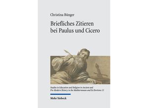 9783161600180 - Seraphim   Briefliches Zitieren bei Paulus und Cicero - Christina Bünger Gebunden