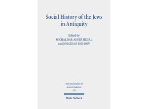 9783161606946 - Social History of the Jews in Antiquity Leinen