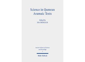 9783161613876 - Science in Qumran Aramaic Texts Kartoniert (TB)