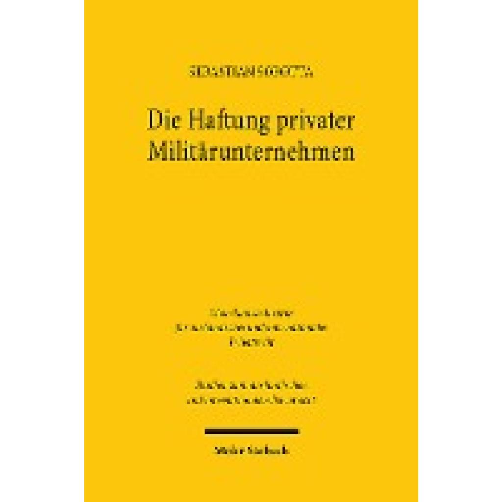 9783161615092 - Sobotta Sebastian Die Haftung privater Militärunternehmen