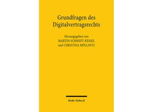 9783161619335 - Grundfragen des Digitalvertragsrechts Kartoniert (TB)