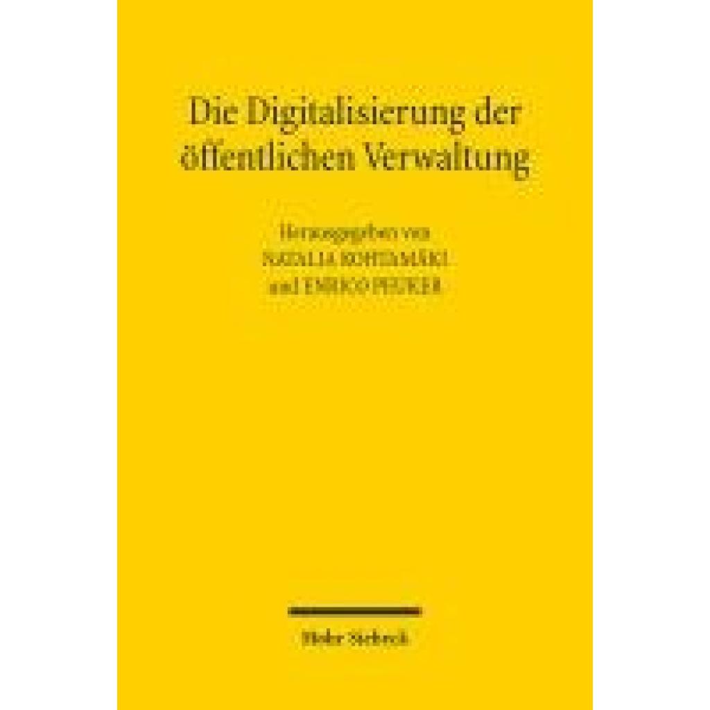 9783161619366 - Die Digitalisierung der öffentlichen Verwaltung