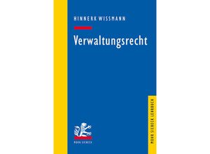 9783161626173 - Lehrbuch   Verwaltungsrecht - Hinnerk Wißmann Kartoniert (TB)