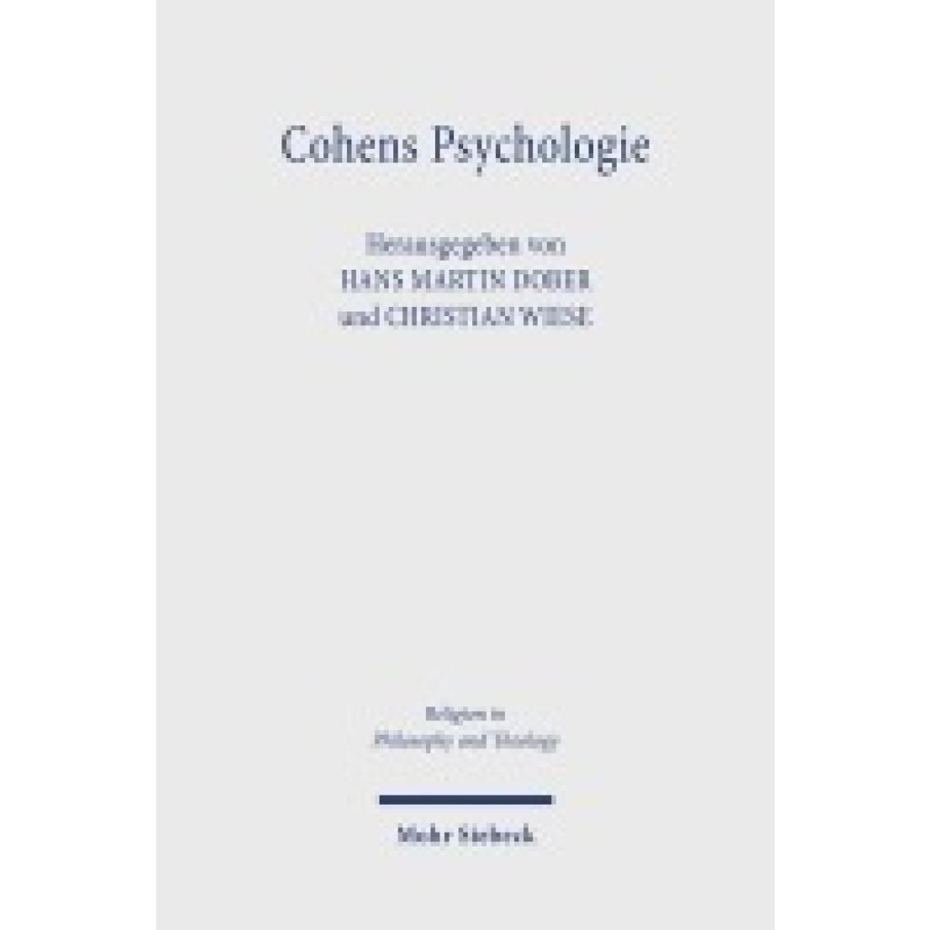 9783161638886 - Cohens Psychologie