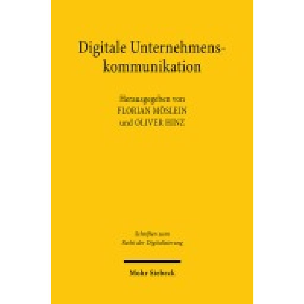 9783161641114 - Digitale Unternehmenskommunikation