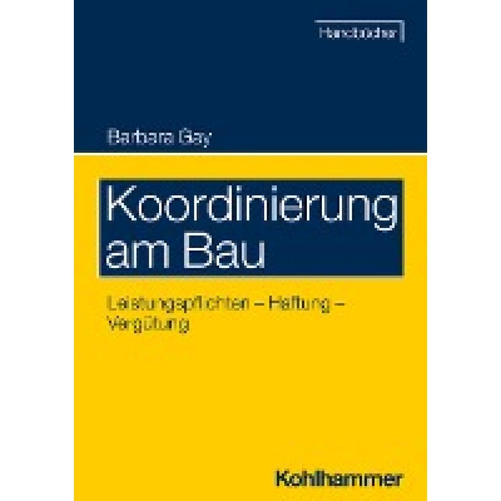 9783170294288 - Gay Barbara Koordinierungspflichten am Bau