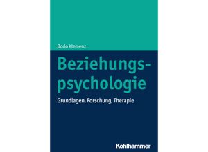 9783170323339 - Beziehungspsychologie - Bodo Klemenz Gebunden