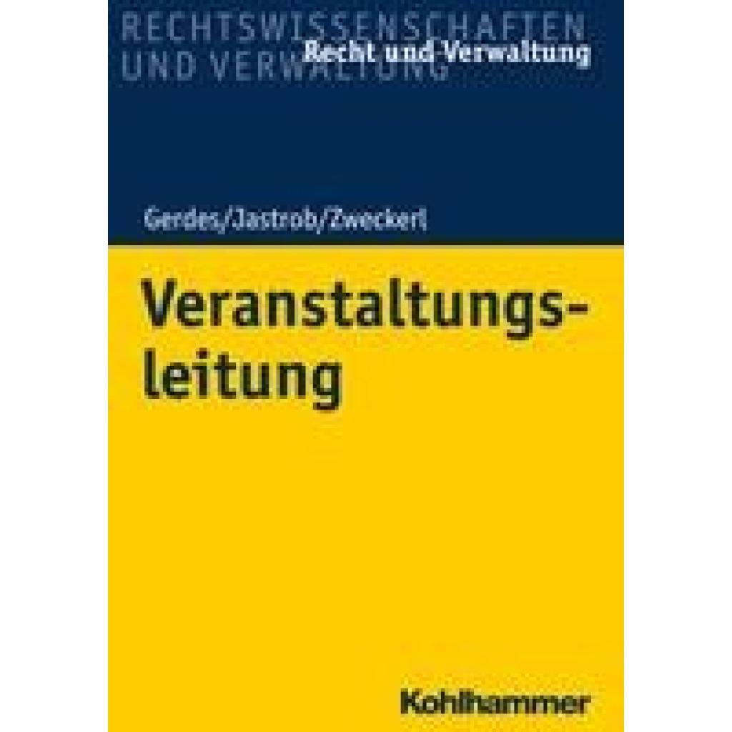 9783170380455 - Gerdes Holger Veranstaltungen und Events