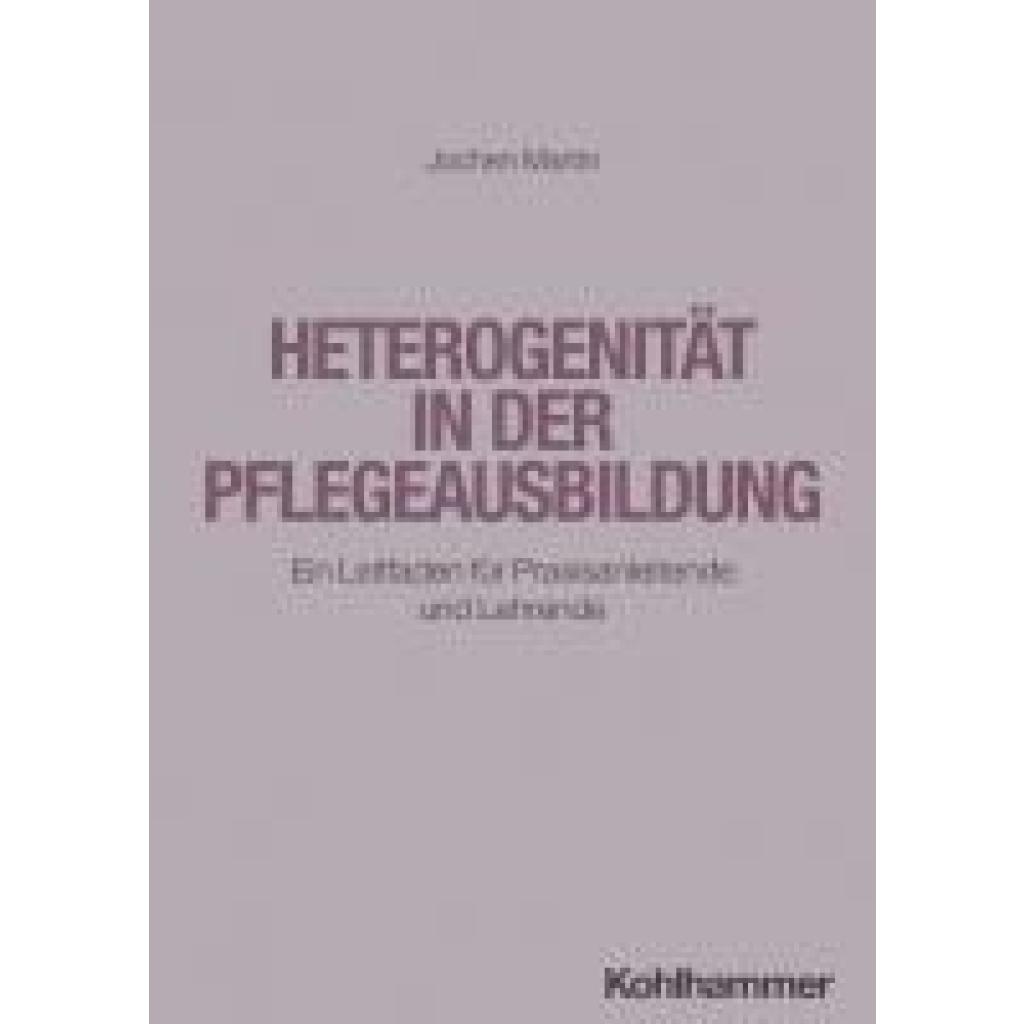 9783170443150 - Martin Jochen Heterogenität in der Pflegeausbildung