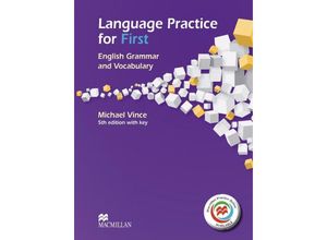 9783190426737 - Language Practice for First m 1 Buch m 1 Beilage - Michael Vince Kartoniert (TB)