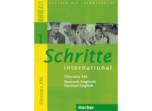 9783194518513 - Schritte international - Deutsch als Fremdsprache Bd1 Glossar XXL Deutsch-Englisch - German-English Geheftet