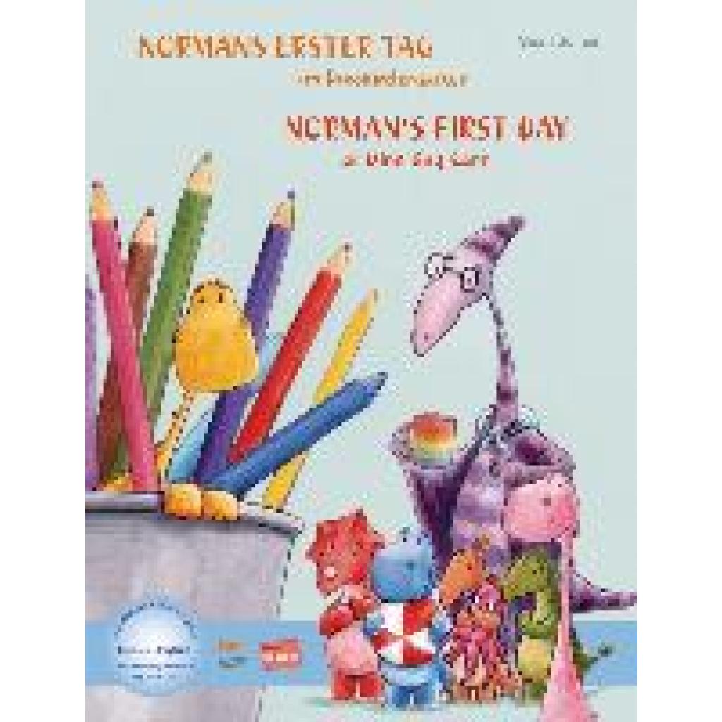 9783196296204 - Julian Sean Normans erster Tag im Dinokindergarten Kinderbuch Deutsch-Englisch 9783196296204 - Julian Sean Normans erster Tag im Dinokindergarten Kinderbuch Deutsch-Englisch