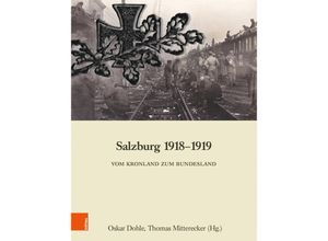 9783205200741 - Schriftenreihe des Forschungsinstitutes für politisch-historische Studien der Dr-Wilfried-Haslauer-Bibliothek   Band 068   Salzburg 1918-1919 Gebunden