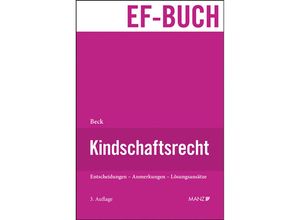 9783214020873 - Kindschaftsrecht - Susanne Beck Gebunden