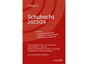 9783214253912 - Schulrecht 2023 24 - Armin Andergassen Kartoniert (TB)