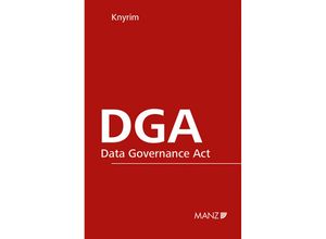 9783214254094 - DGA - Data Governance Act - Rainer Knyrim Kartoniert (TB)