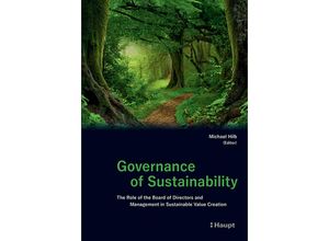 9783258083322 - Governance of Sustainability Kartoniert (TB)