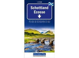 9783259018477 - Schottland Regionalstrassenkarte 1275�00 Karte (im Sinne von Landkarte)