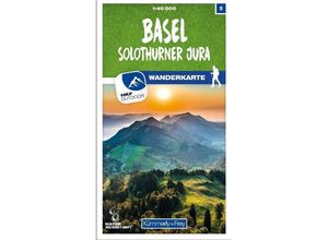 9783259023051 - Kümmerly+Frey Karte Basel   Solothurner Jura Wanderkarte Karte (im Sinne von Landkarte)