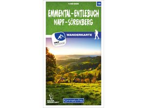 9783259023198 - Kümmerly+Frey Karte Emmental - Entlebuch Napf - Sörenberg Karte (im Sinne von Landkarte)