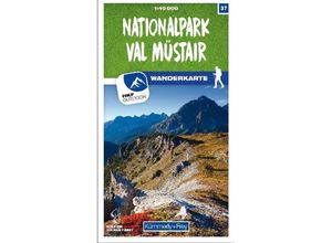 9783259023372 - Kümmerly+Frey Karte Nationalpark - Val Müstair Wanderkarte Karte (im Sinne von Landkarte)