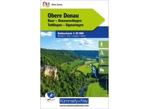 9783259026038 - Obere Donau Nr 53 Outdoorkarte Deutschland 135 000 Karte (im Sinne von Landkarte)