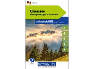 9783259026045 - Chiemsee Nr 07 Outdoorkarte 135 000 Karte (im Sinne von Landkarte)