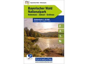 9783259026076 - Bayerischer Wald Nationalpark Nr 54 Outdoorkarte 135 000 Karte (im Sinne von Landkarte)
