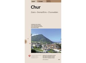 9783302250076 - 25007 Chur Karte (im Sinne von Landkarte)