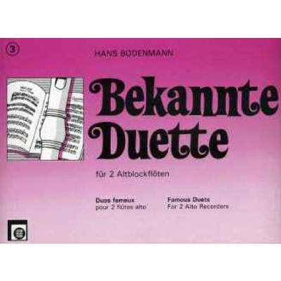 9783309001589 - Bekannte Duette 3